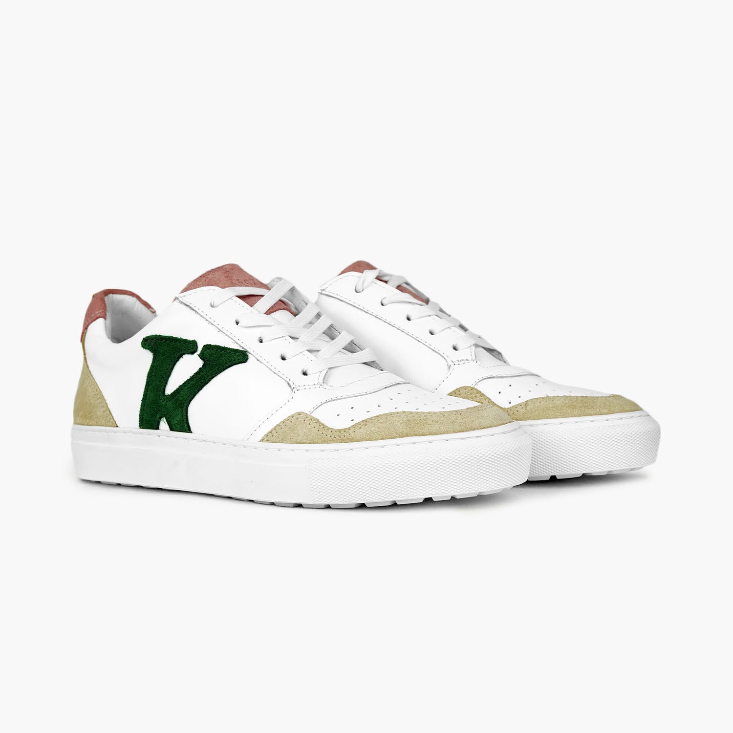Prototype Tennis confort Galopin V2 ● bleue rose vert