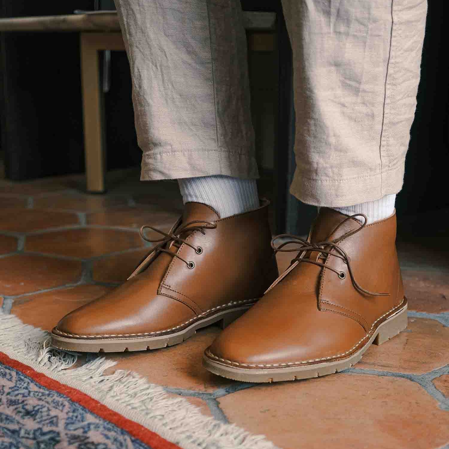 desert boots homme confort semelle orthopédique