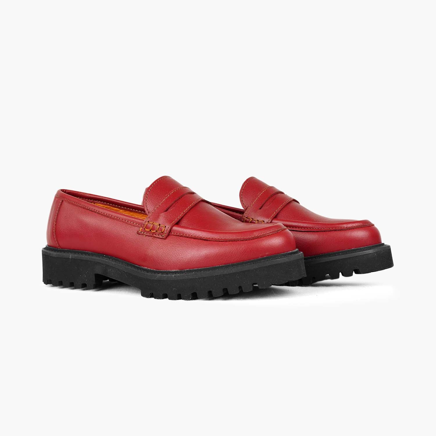 Prototype Mocassins confort Olivia 37 ● Framboise