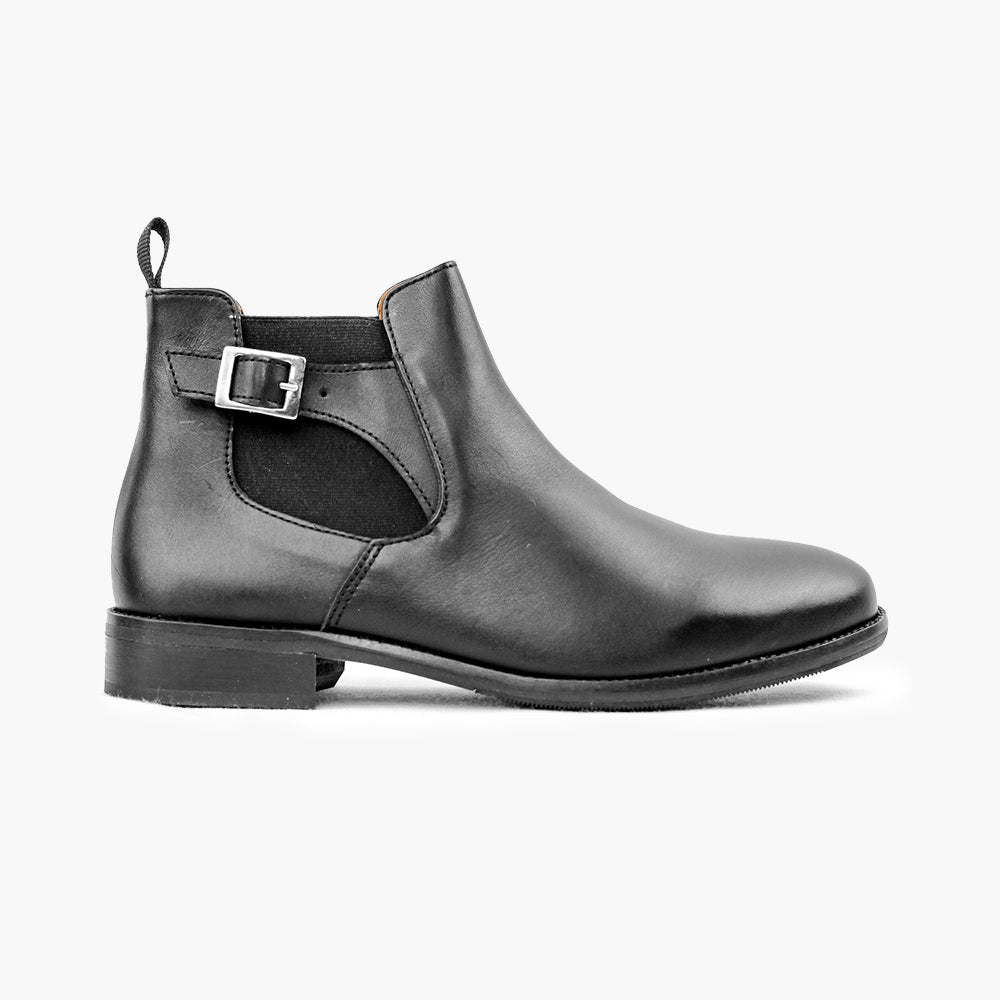 Bottines noir hallux valgus pour femme