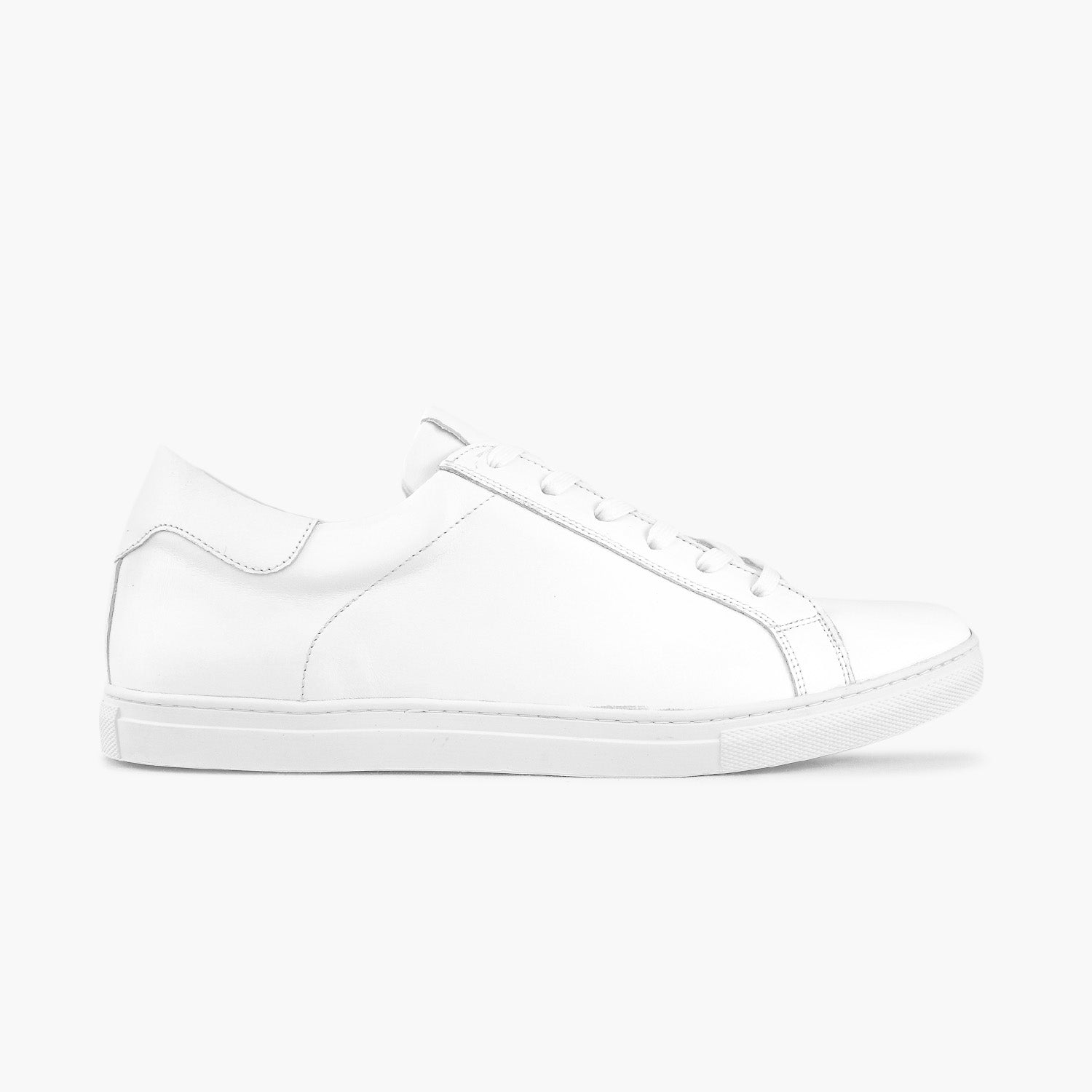 Tennis blanc confort homme pieds sensibles