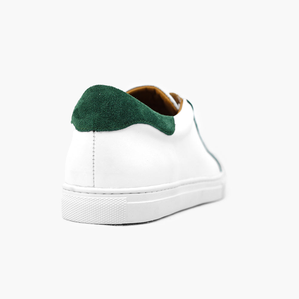 Sneakers deep green femme semelles amovibles