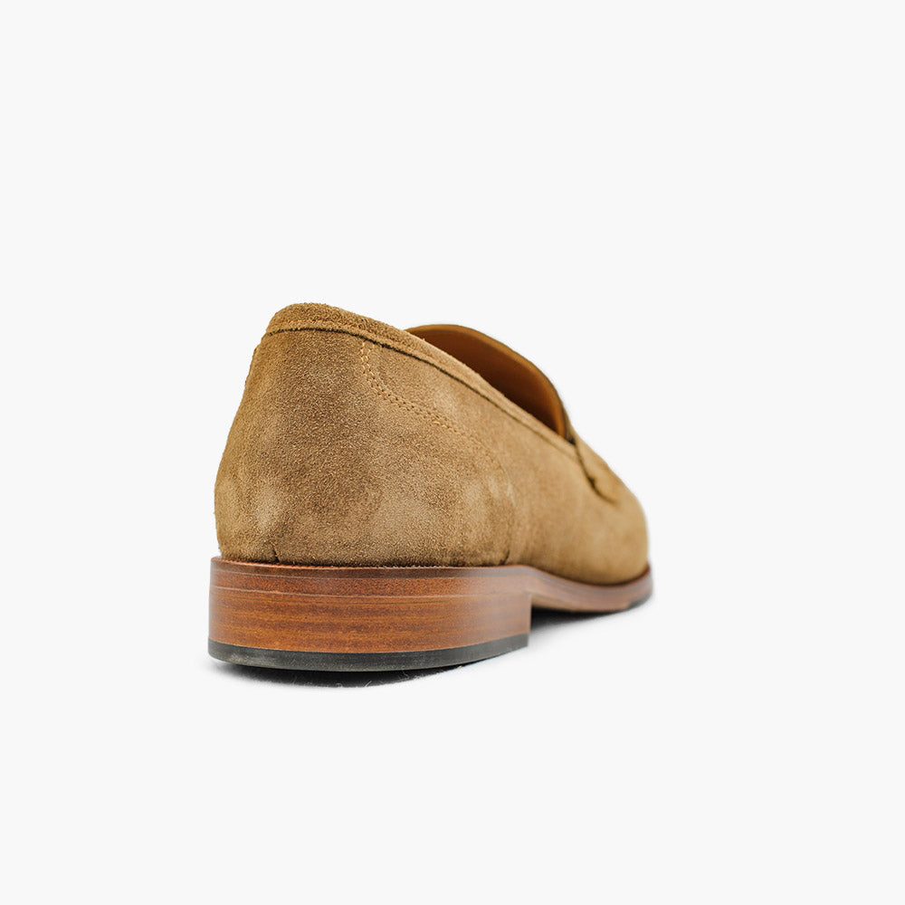 mocassin penny loafer homme cognac semelle amovible