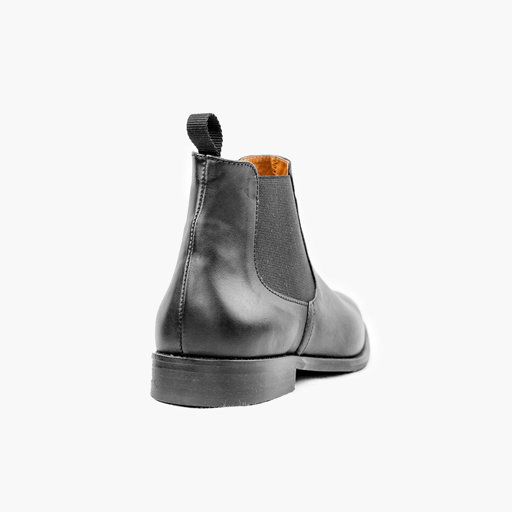 Chelsea boot noir homme confort ergonomie