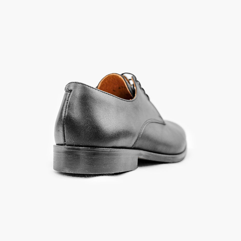 Derby en cuir confort pour homme semelles amovibles