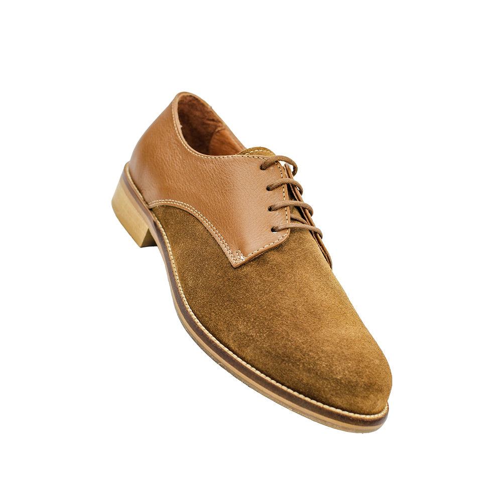 Chaussures cognac cuir de veau femme hallux valgus