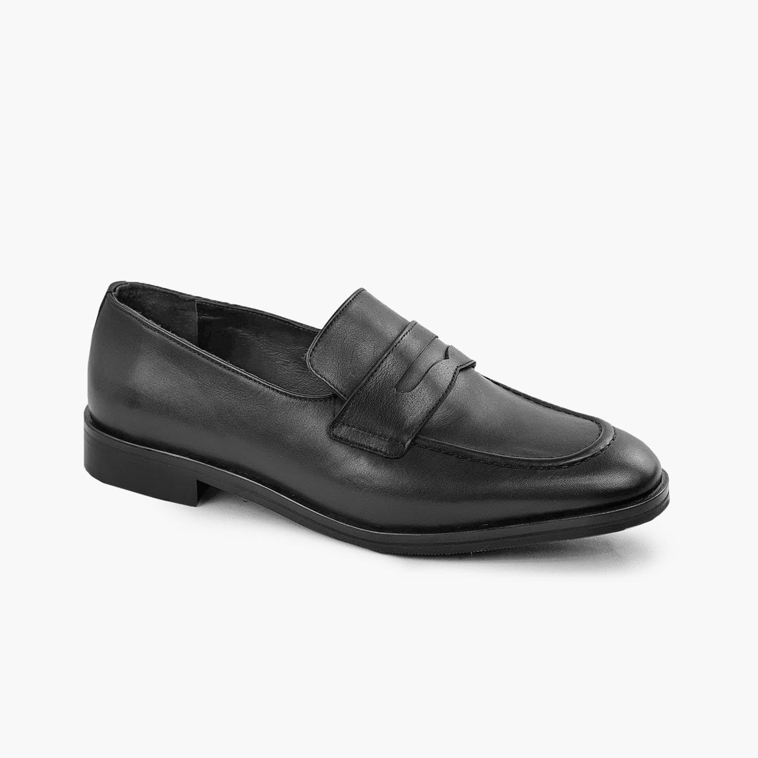 Mocassin Bernie en cuir cognac