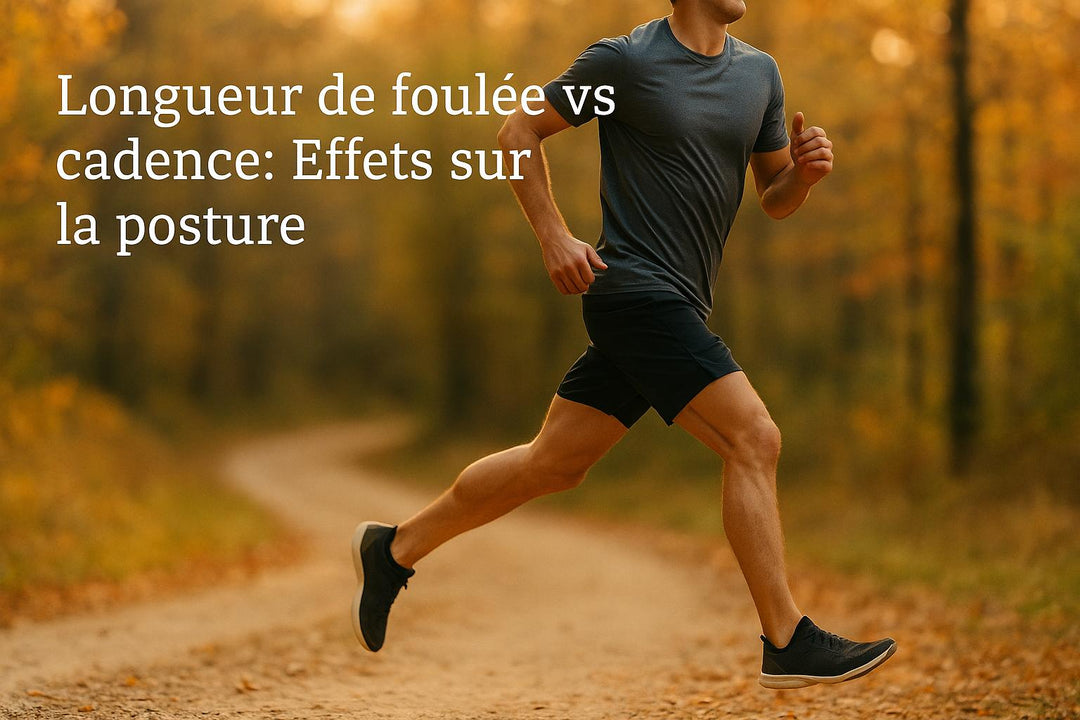 Longueur de foulée vs cadence: Effets sur la posture