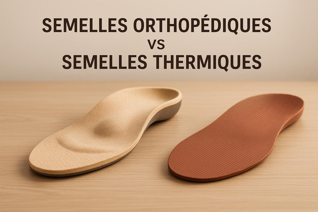 Semelles orthopédiques vs semelles thermiques