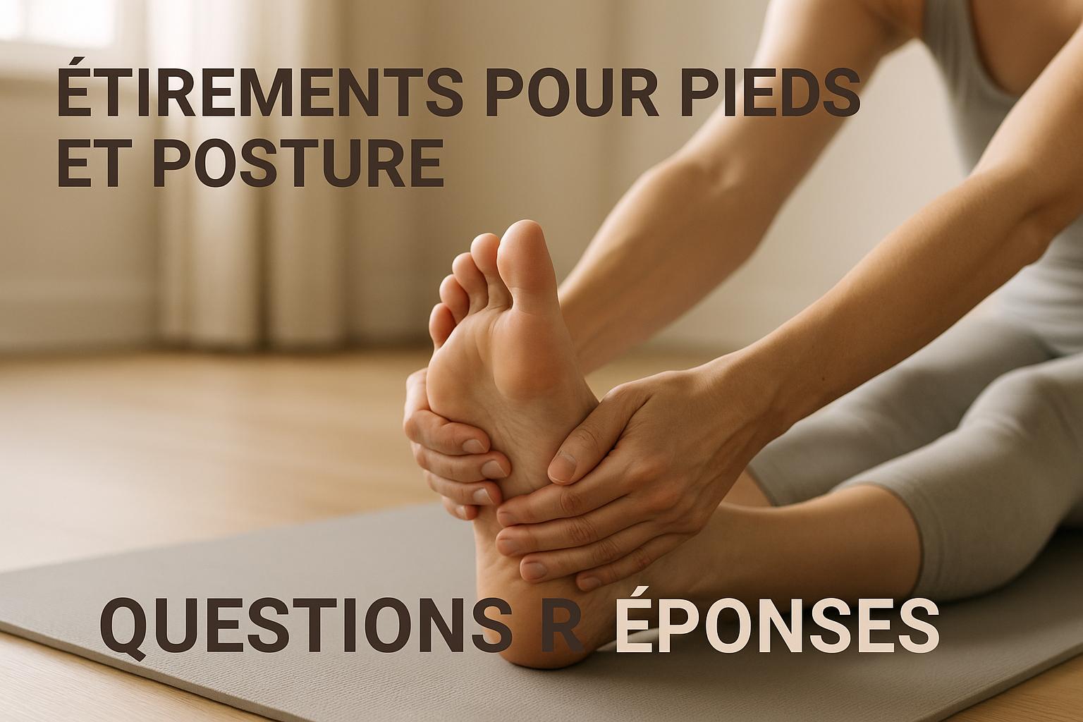 Étirements Pour Pieds Et Posture: Questions Réponses