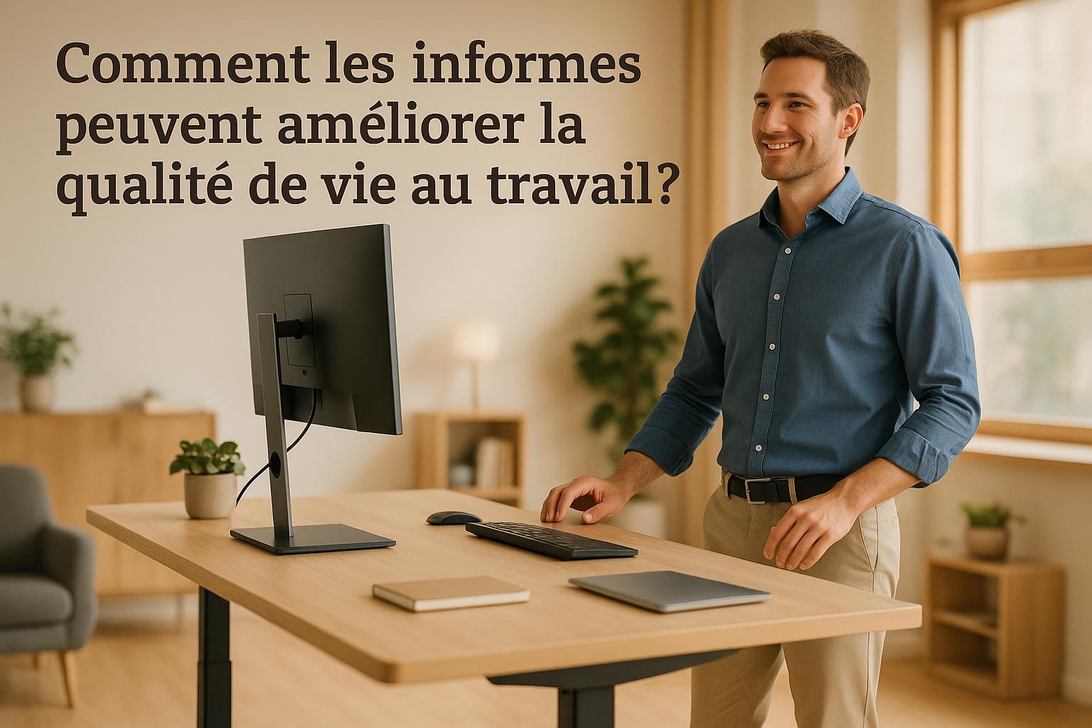 Comment les informes peuvent améliorer la qualité de vie en travail?