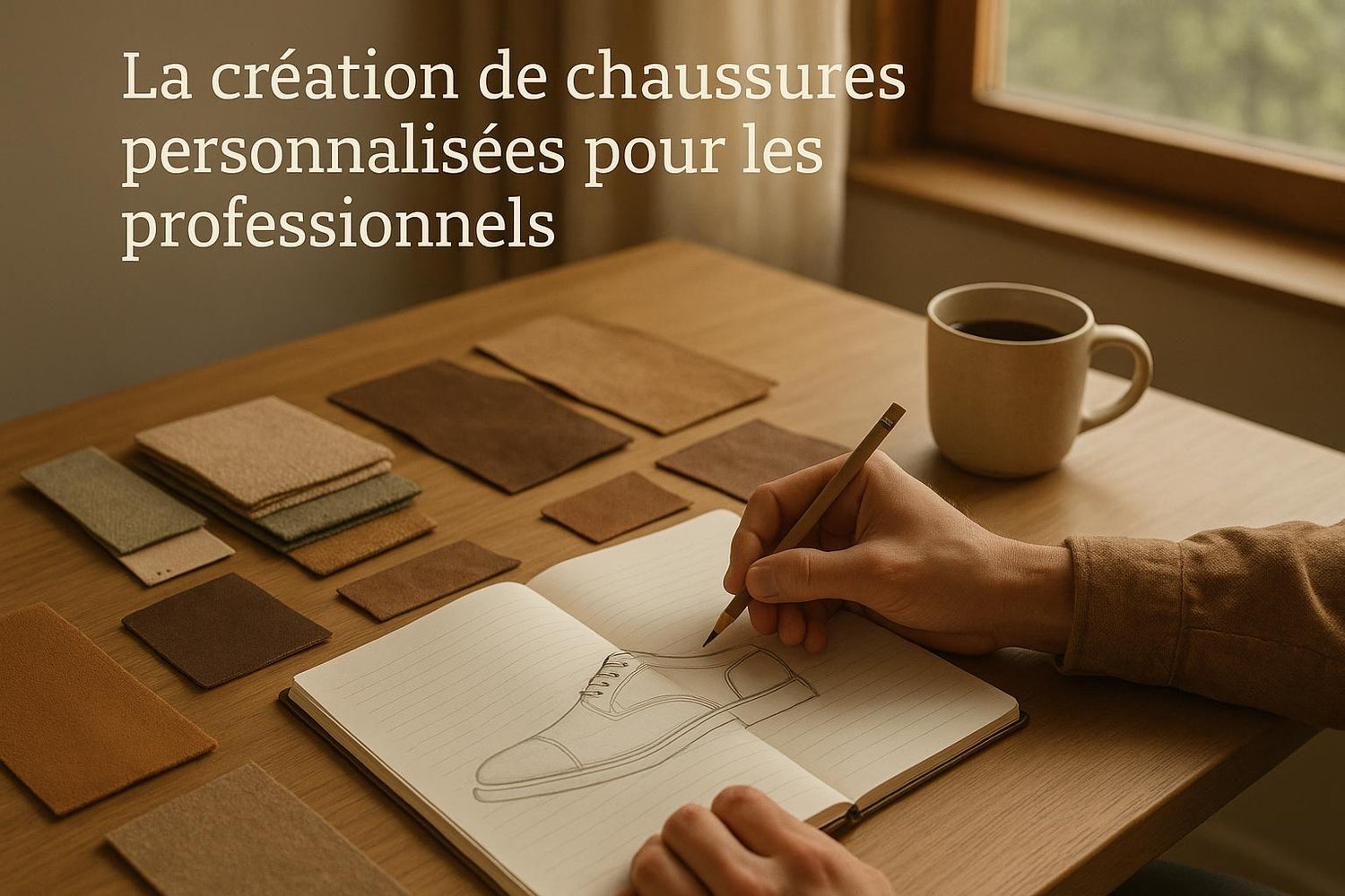 La création de chaussures personnalisées pour les professionnels.