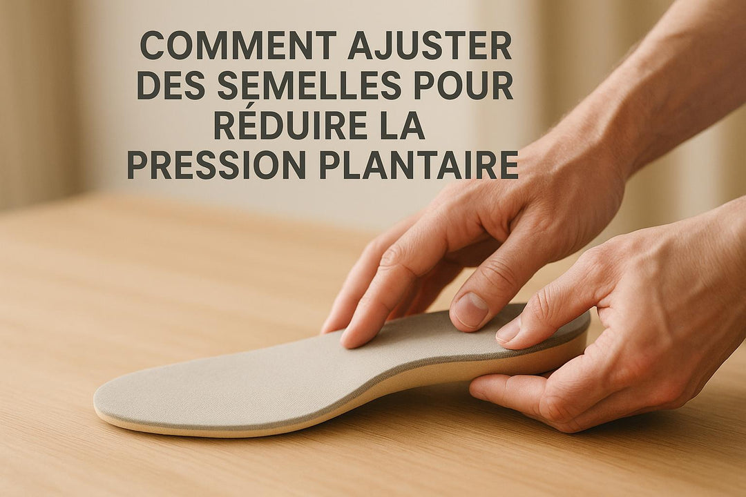 Comment Ajuster des Semelles pour Réduire la Pression Plantaire