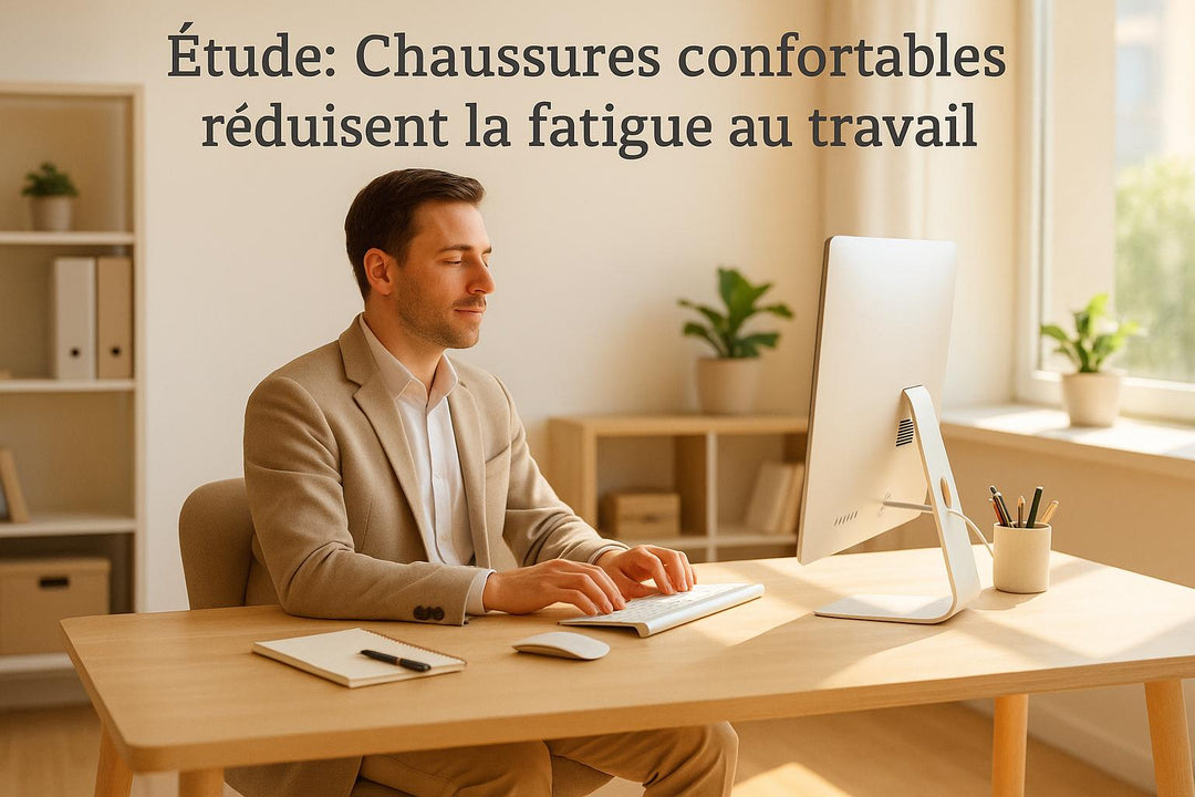 Étude: Chaussures Confortables Réduisent la Fatigue au Travail