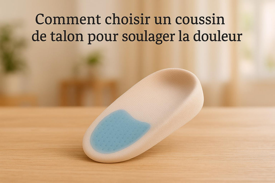Comment choisir un coussin de talon pour soulager la douleur