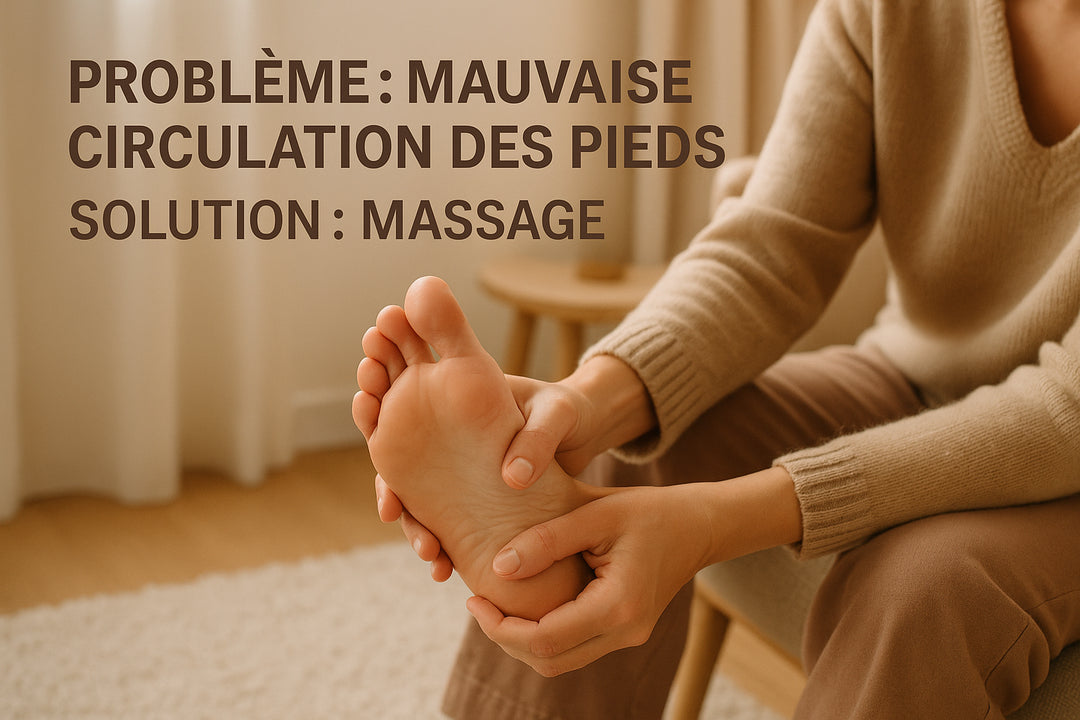 Problème : Mauvaise Circulation Des Pieds, Solution : Massage
