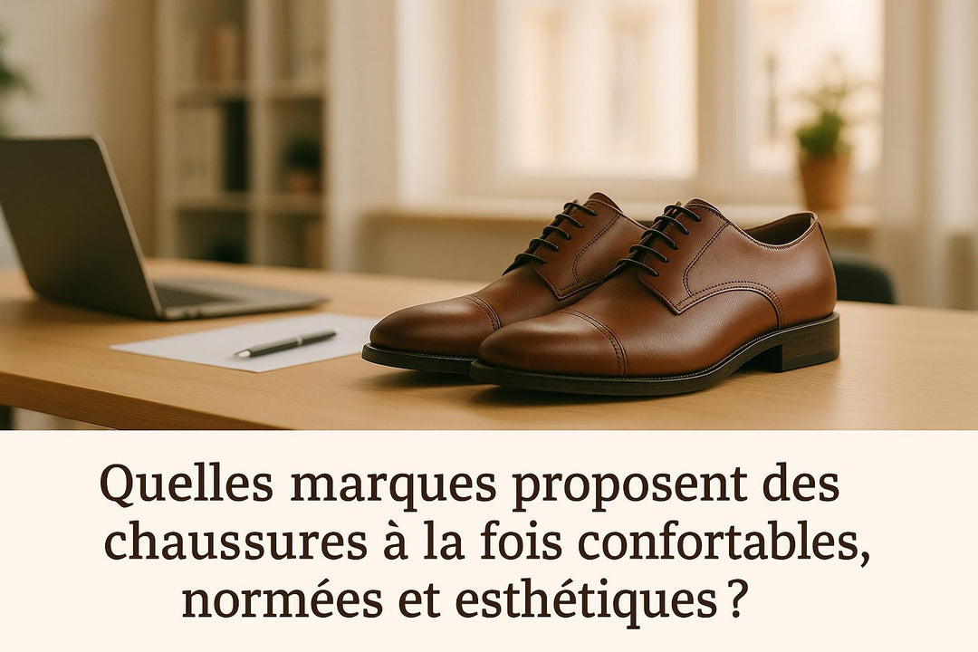 Quelles marques proposent des chaussures à la fois confortables, normées et esthétiques ?
