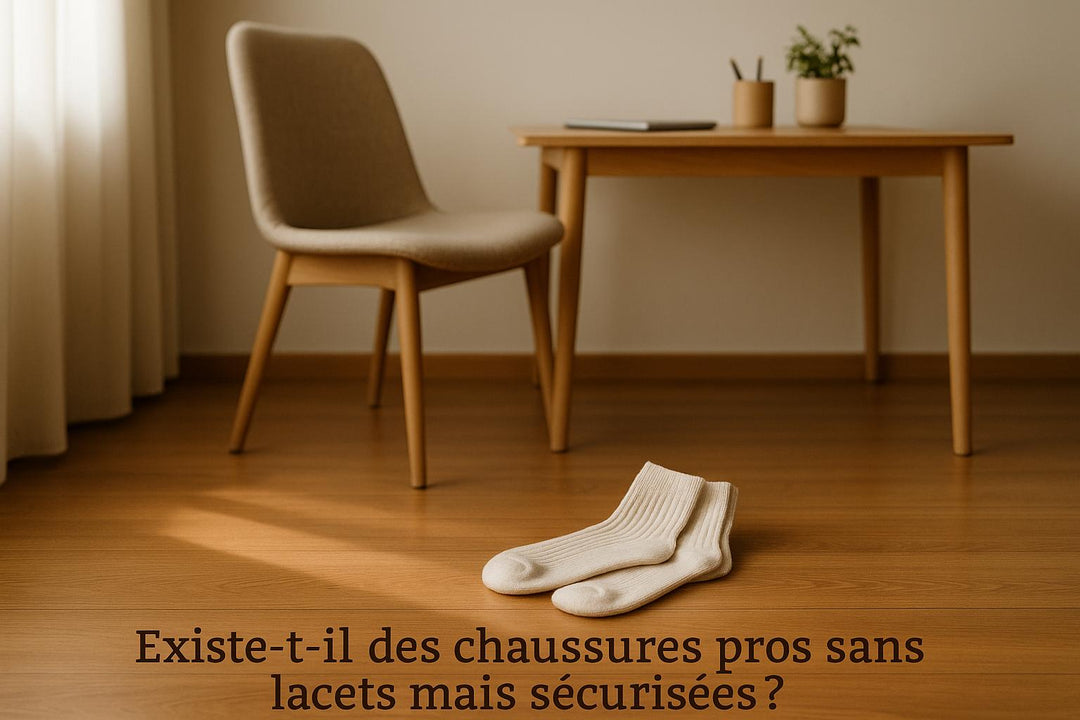 Existe-t-il des chaussures pros sans lacets mais sécurisées ?Quelle chaussure pro pour les personnes avec fasciite plantaire ou hallux valgus ?