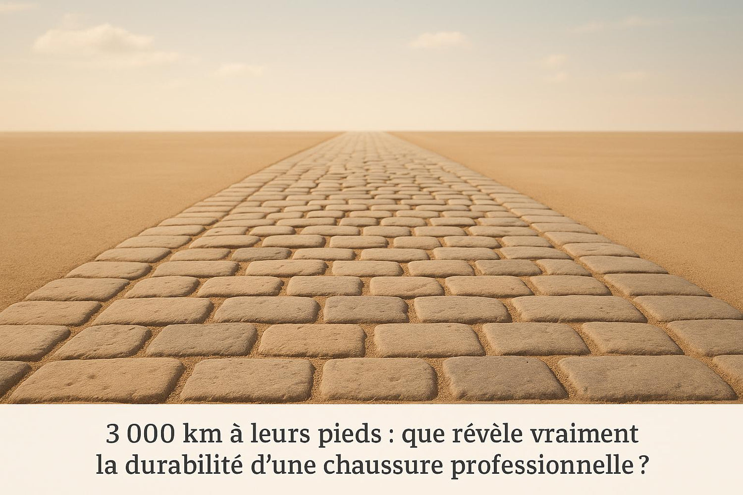 3 000 km à leurs pieds : que révèle vraiment la durabilité d’une chaussure professionnelle ?