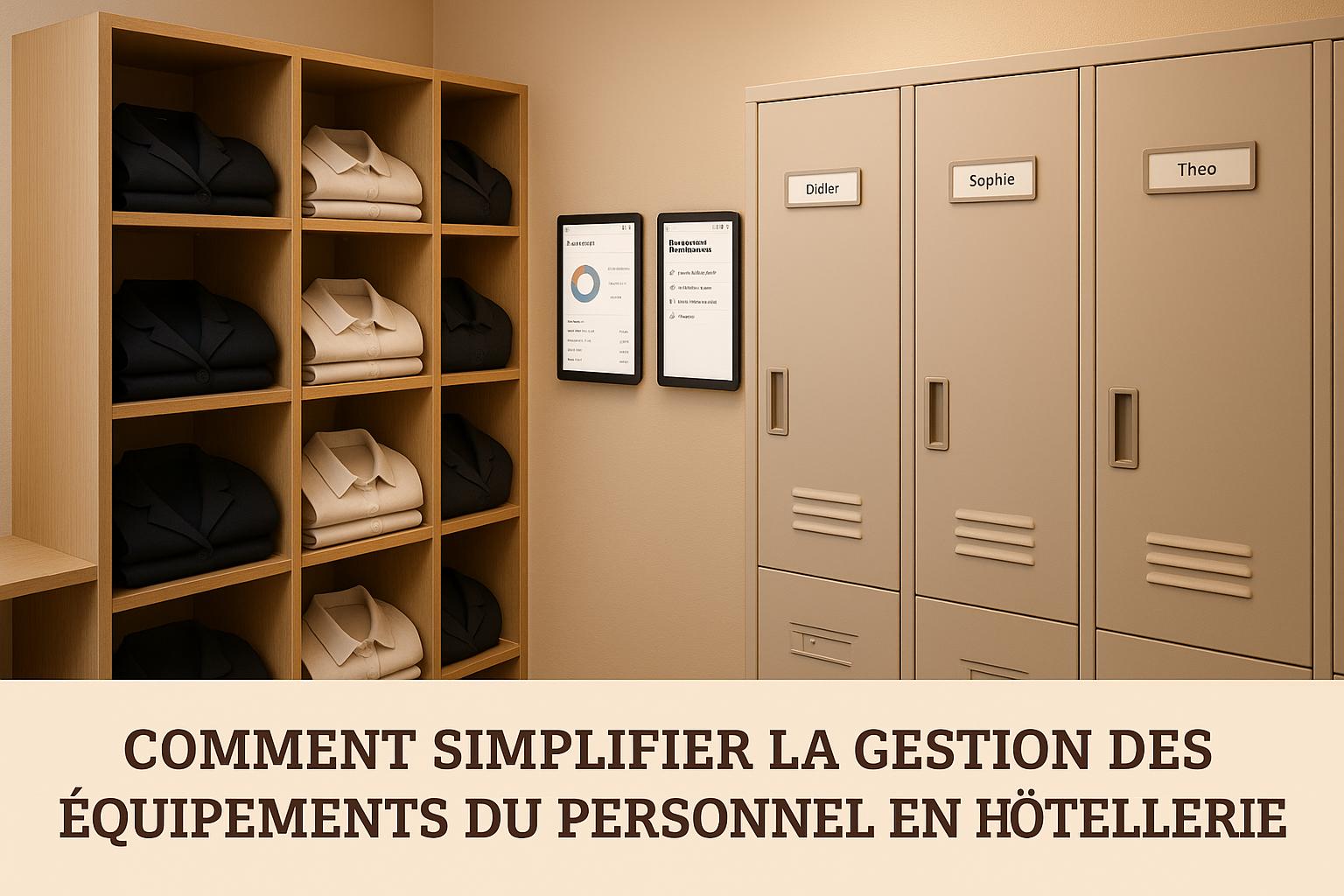 Comment simplifier la gestion des équipements du personnel en hôtellerie