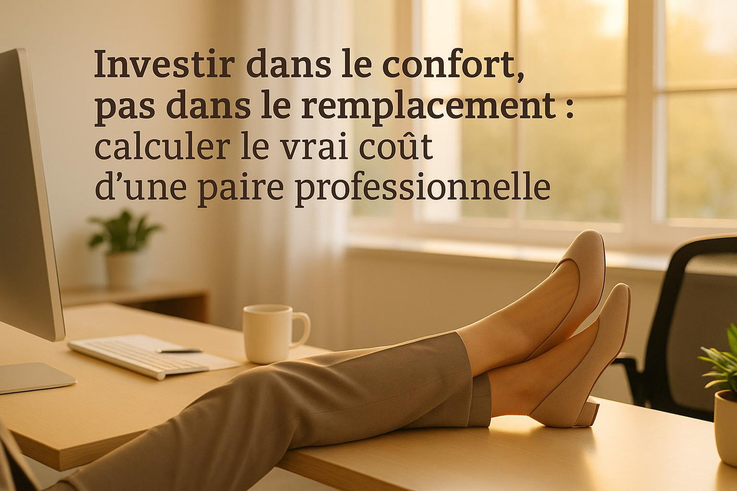 Investir dans le confort, pas dans le remplacement : calculer le vrai coût d’une paire professionnelle