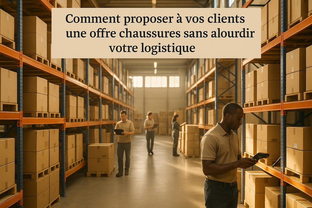 Comment proposer à vos clients une offre chaussures sans alourdir votre logistique