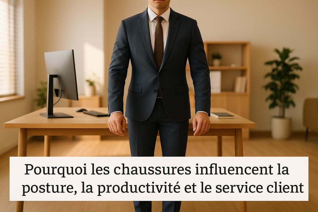 Pourquoi les chaussures influencent la posture, la productivité et le service client