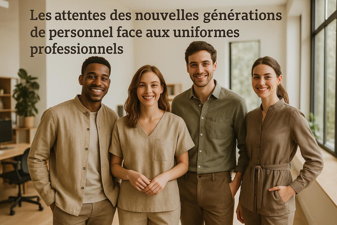 Les attentes des nouvelles générations de personnel face aux uniformes professionnels