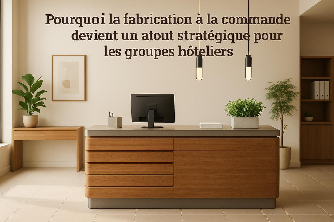 Pourquoi la fabrication à la commande devient un atout stratégique pour les groupes hôteliers