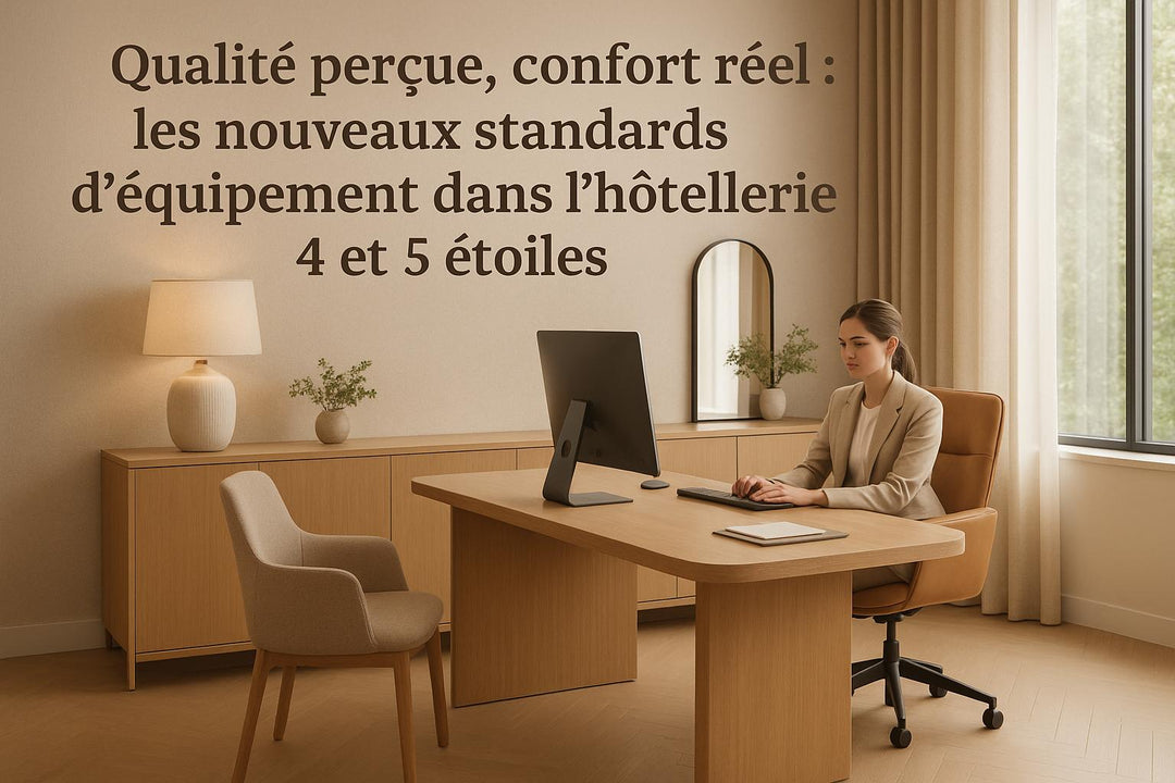 Qualité perçue, confort réel : les nouveaux standards d’équipement dans l’hôtellerie 4 et 5 étoiles