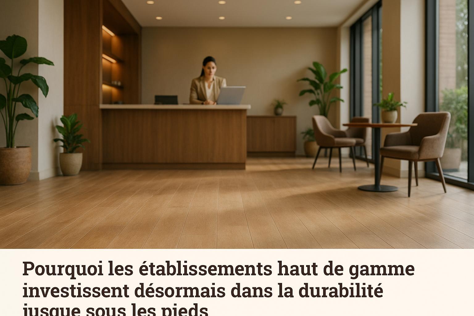 Pourquoi les établissements haut de gamme investissent désormais dans la durabilité jusque sous les pieds