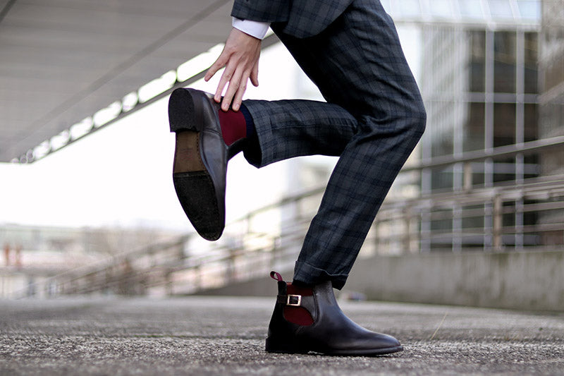 Semelle gomme semelle cuir