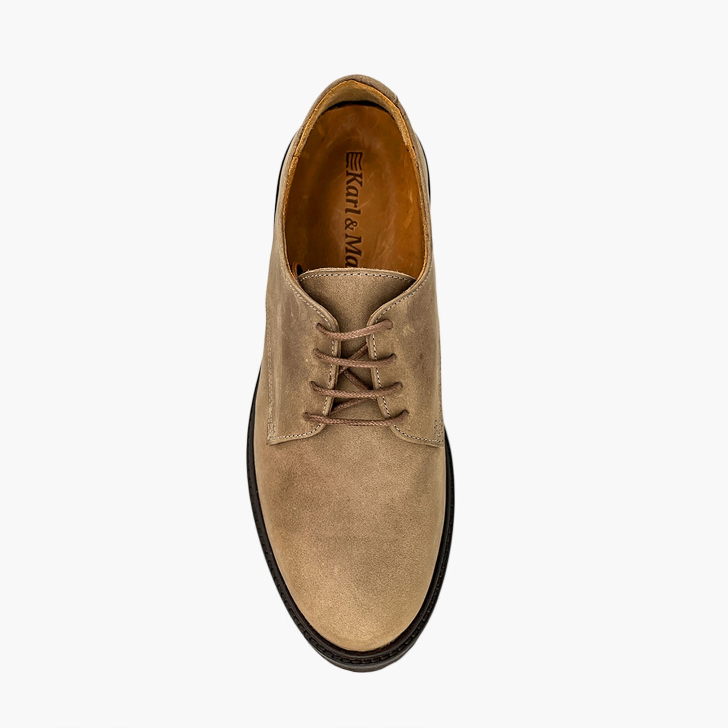 Derbies beige femme confort haut-de-gamme