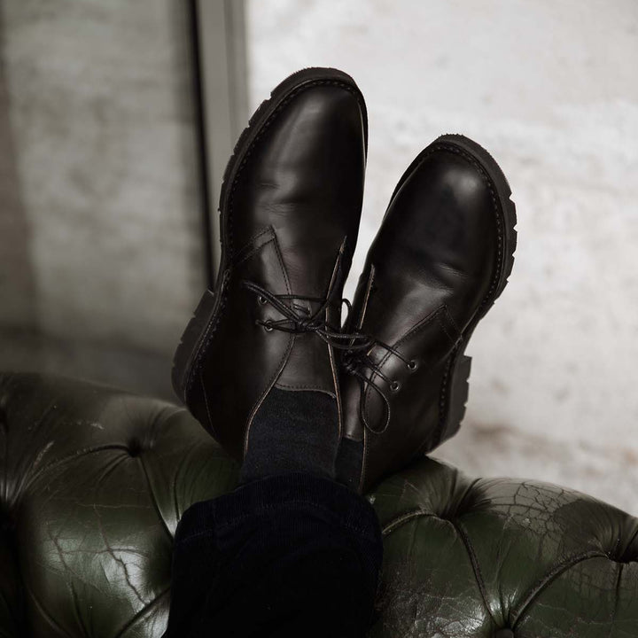 Desert boots homme confort semelle orthopédique