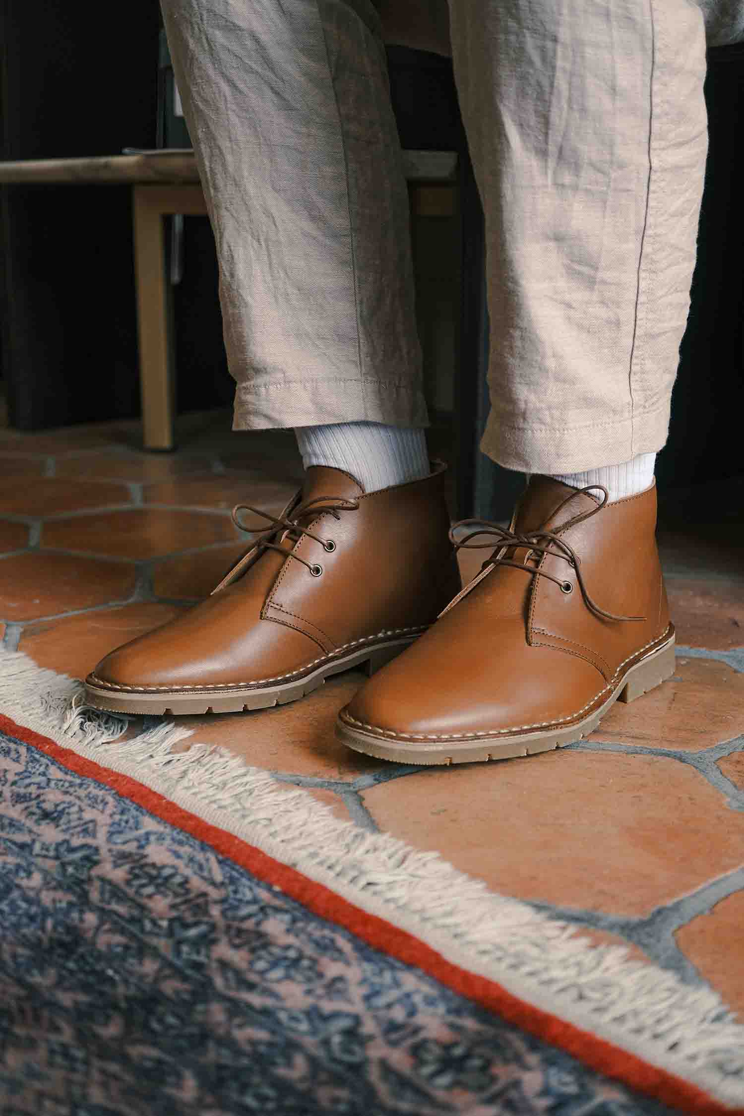 desert boots homme confort semelle orthopédique 