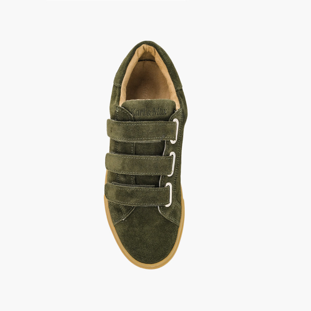 Tennis Olive unisex confortable pides sensibles