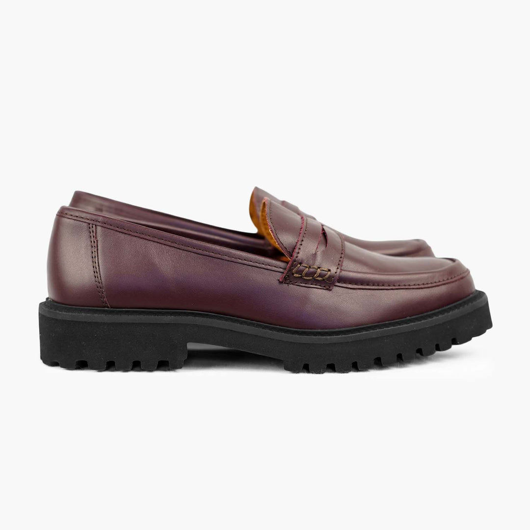 Mocassins confort Olivia ● Bordeaux