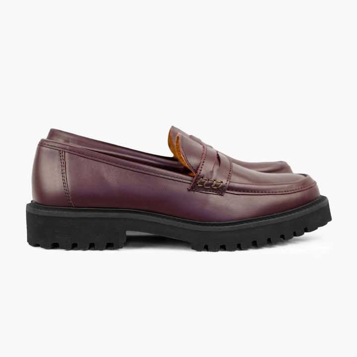 Mocassins confort Olivia ● Bordeaux