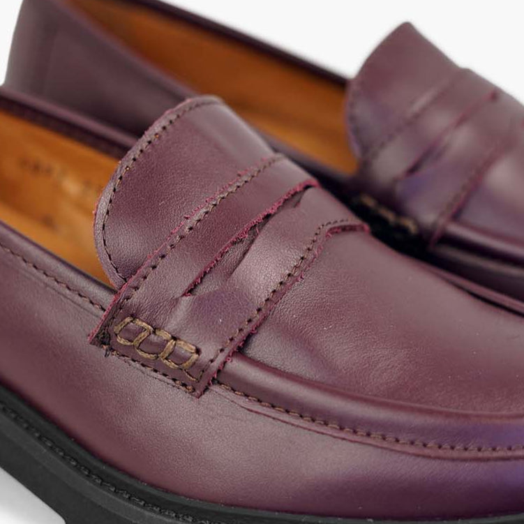 Mocassins confort Olivia ● Bordeaux