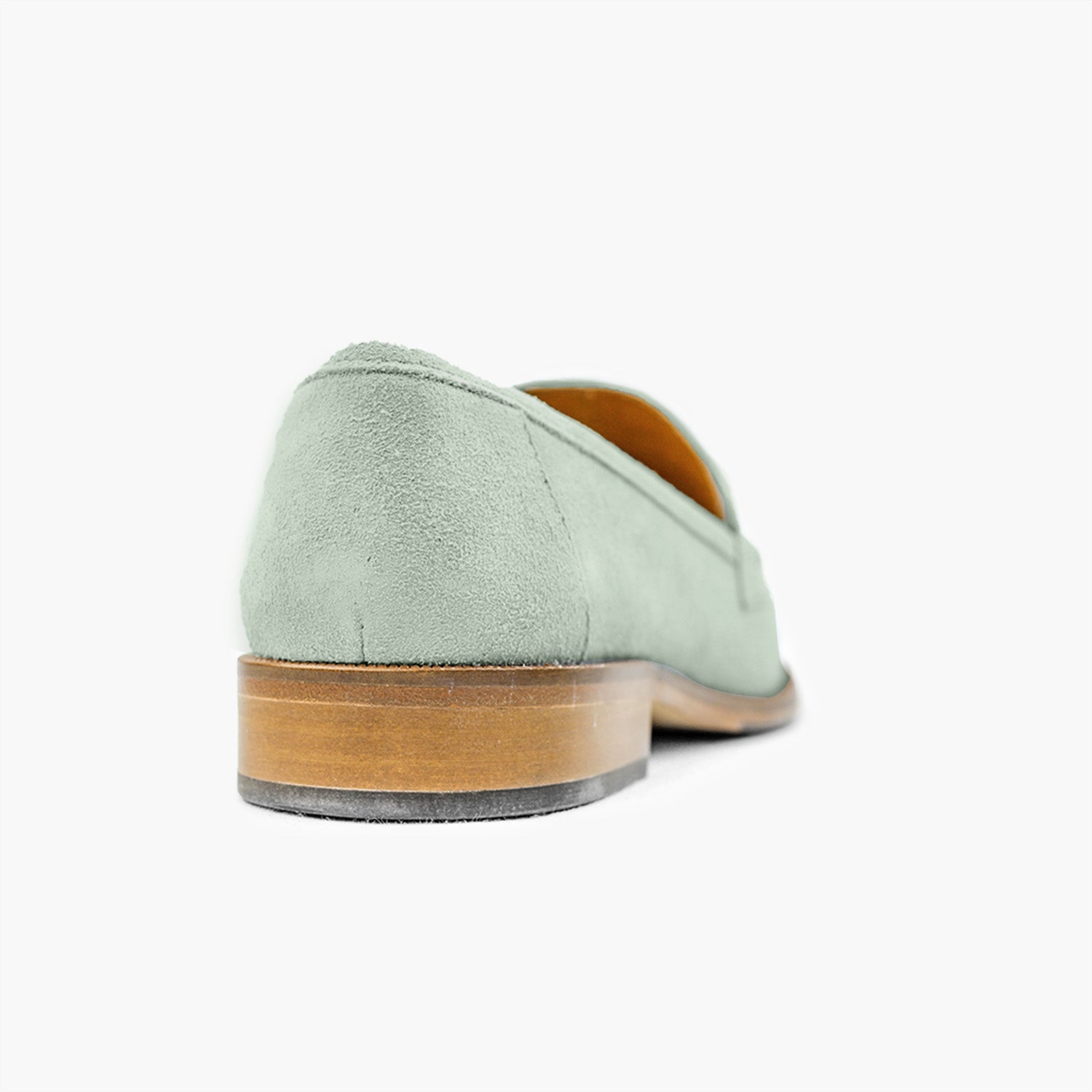 Mocassins vert confort hallux valgus