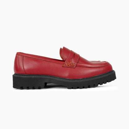 Prototype Mocassins confort Olivia 37 ● Framboise