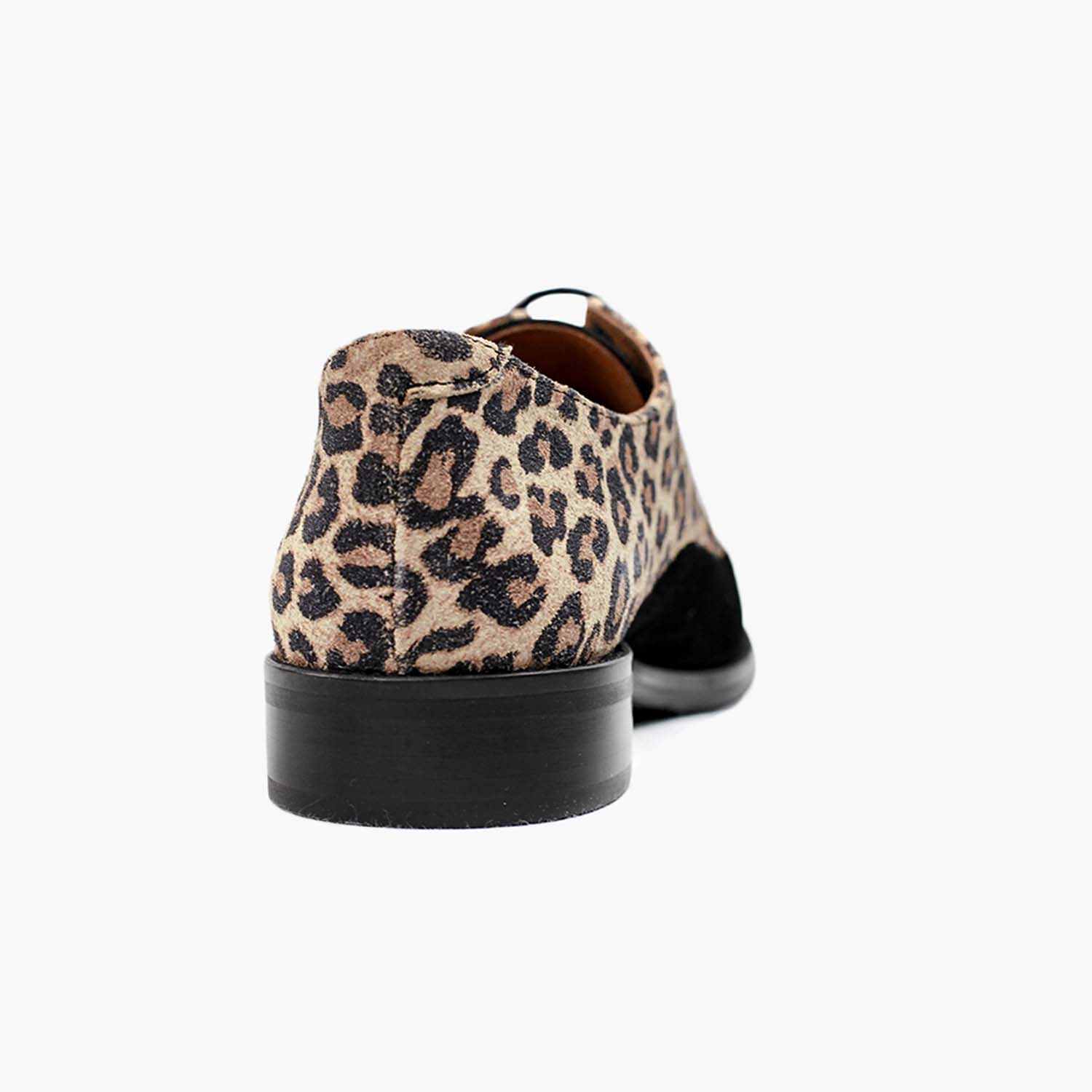 Derby noir Leopard pour femme Karl Max KarlandMax