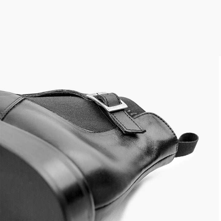 Bottines homme confort semelles orthopédiques