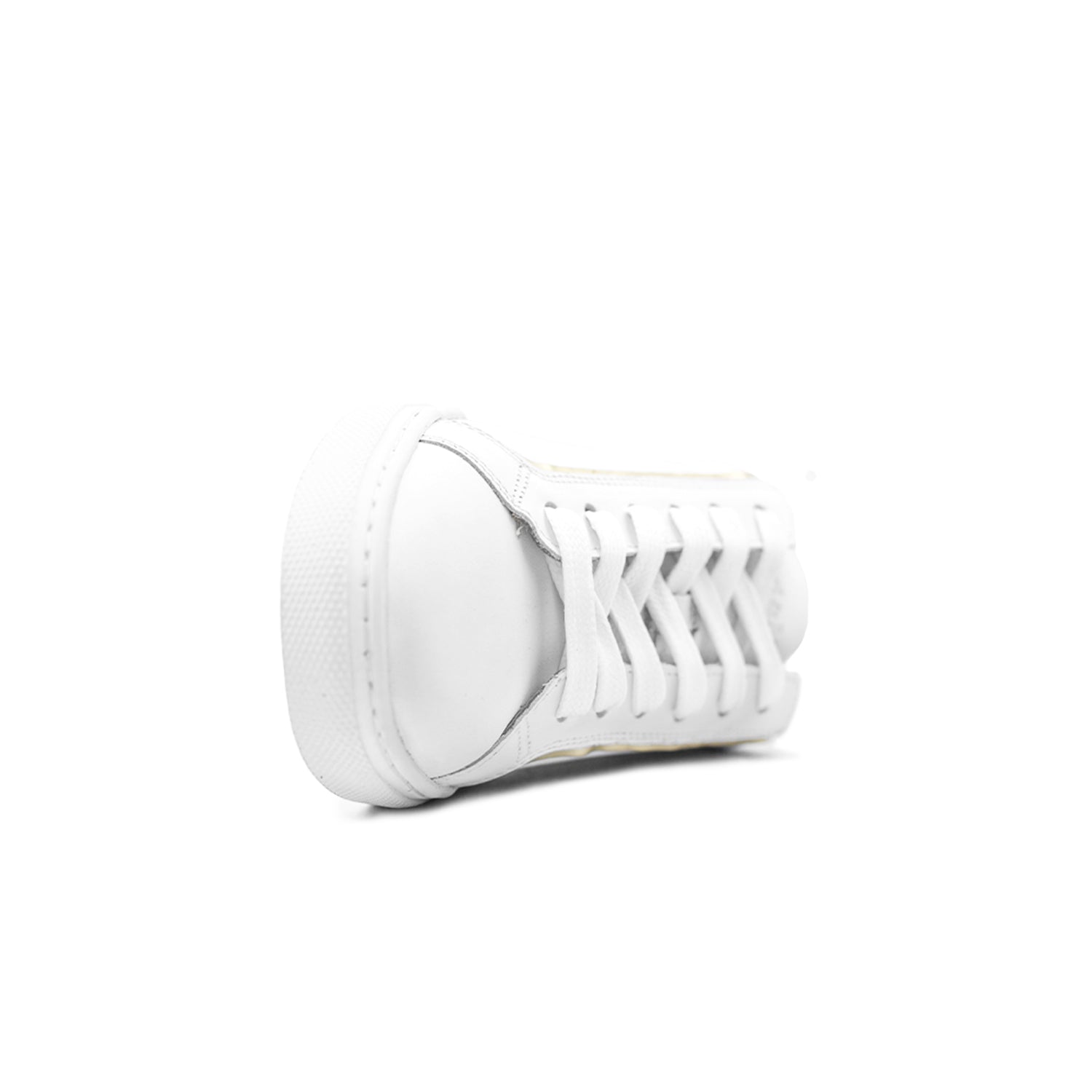 Sneakers blanc or unisex confort ergonomie