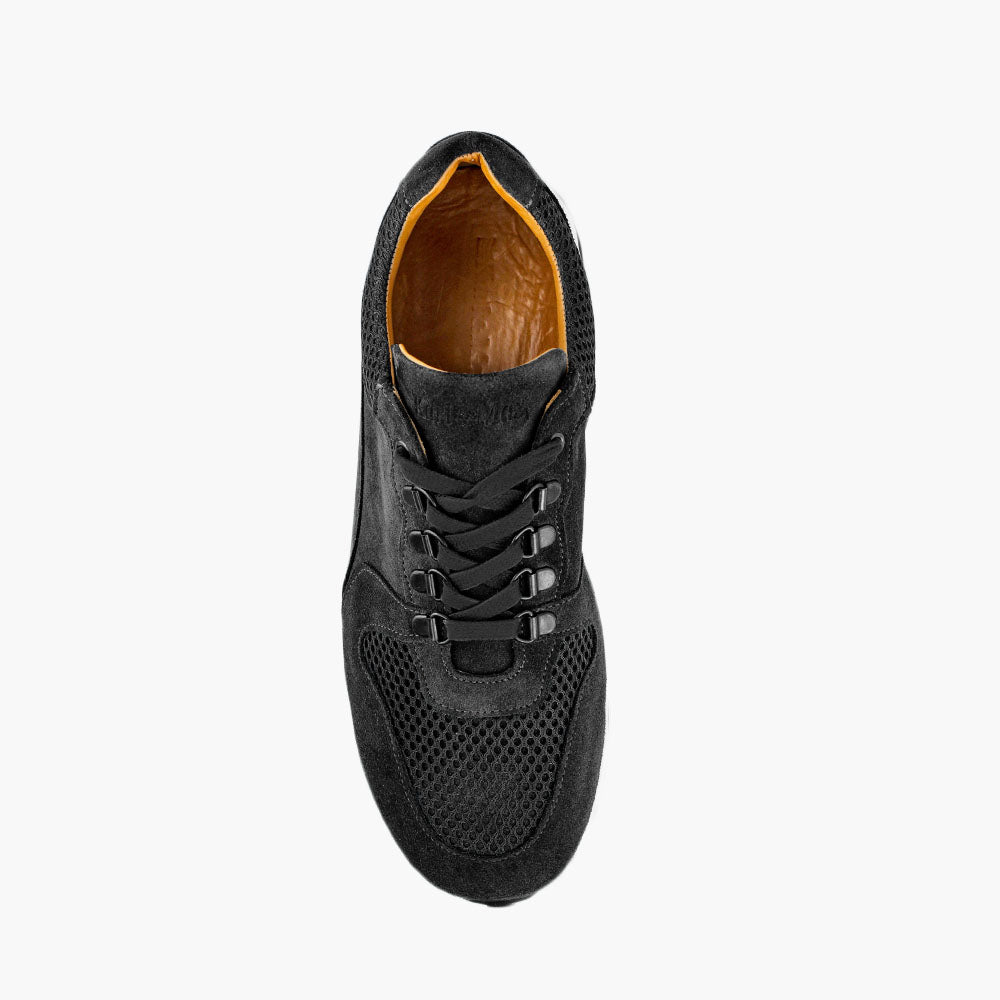 Sneakers semelles orthopédiques confort noir