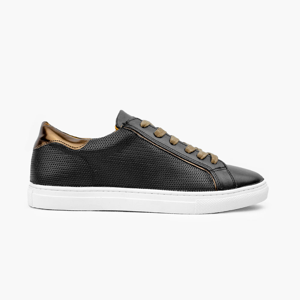 Sneaker bronze femme confort