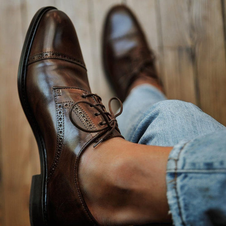 Derby homme confort haut-de-gamme