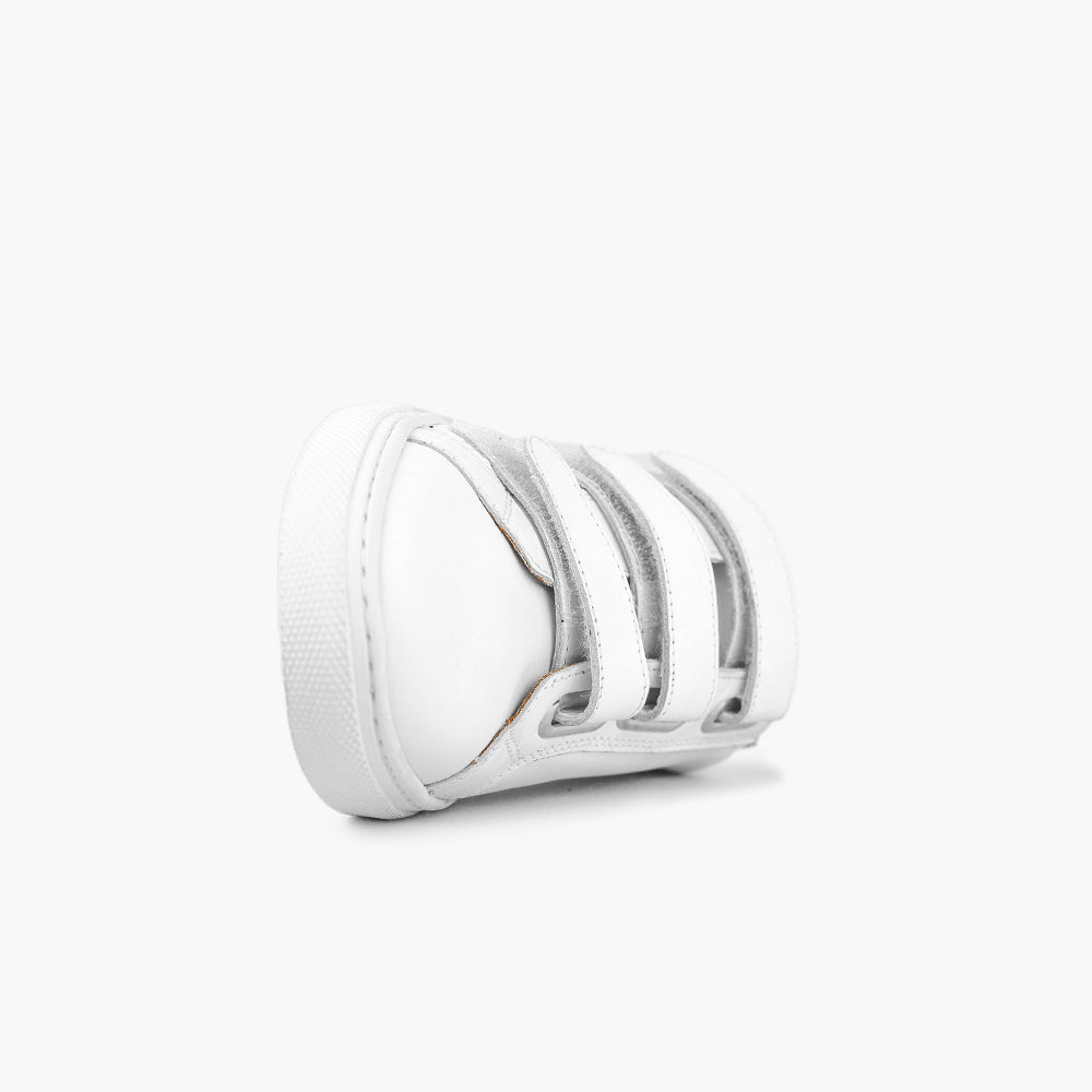 sneakers scratch blanc haut-de-gamme pieds sensibles