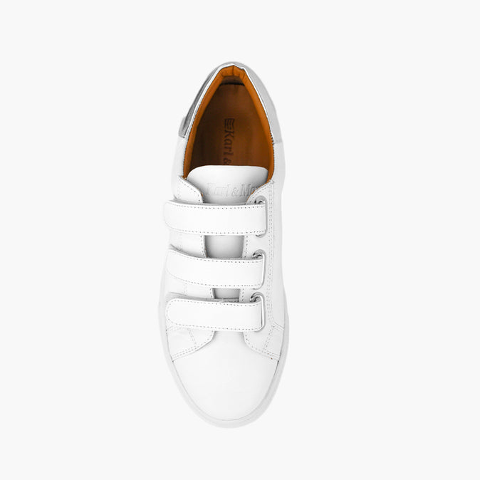 sneakers scratch blanc haut-de-gamme hallux valgus