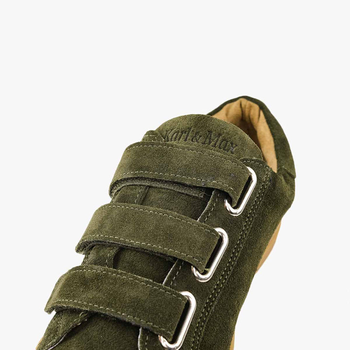 sneakers scratch olive confort haut-de-gamme hallux valgus
